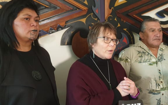 Nanaia Mahuta, Tracey Martin, Ngahiwi Tomoana, and Kelvin Davis