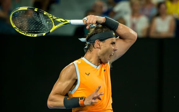 Spanish tennis player Rafael Nadal.