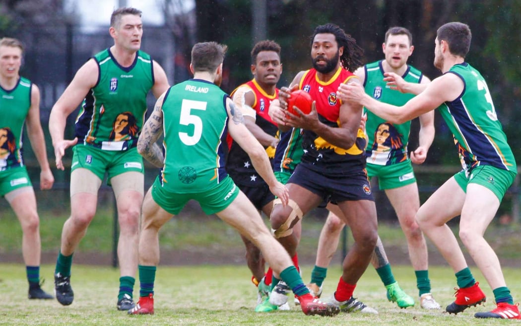 Ireland got the better of PNG in the opening round.