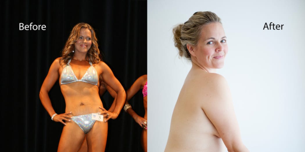 Taryn Brumfitt before and After