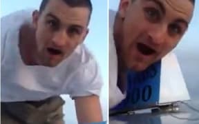 Johnny Bennett was found guilty of criminal nuisance for car-surfing over the Auckland Harbour Bridge.