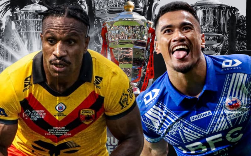 Recap: Rugby League World Cup: PNG v Samoa | RNZ