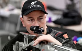 Paralympic shooter Michael Johnson.