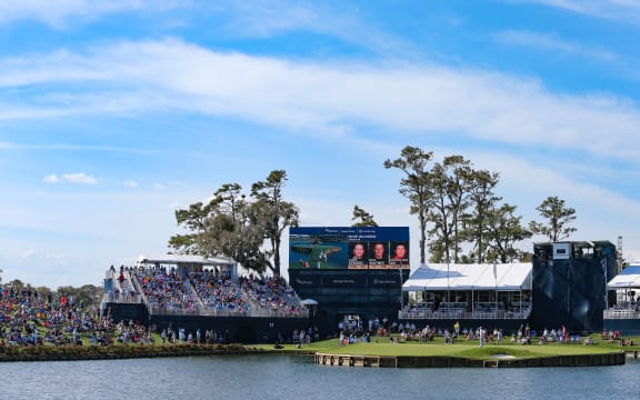 17th green The Players Championship 2020, TPC Sawgrass.