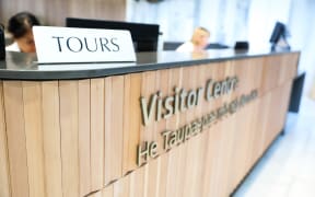 The Tours desk in Parliament's Visitor Centre