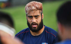 Auckland player Akira Ioane during their Mitre 10 Cup rugby match Auckland v North Harbour. North Harbour Stadium, Auckland, New Zealand. Saturday 24 October 2020. ©Copyright Image by Andrew Cornaga / www.photosport.nz