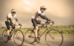 TV presenter Phil Koeghan in his film Le Ride