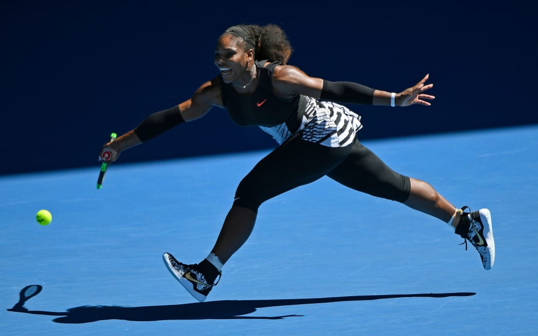 Serena Williams at the 2017 Australian Open.