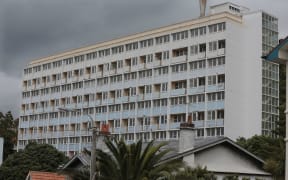The Gordon Wilson block of flats on The Terrace.