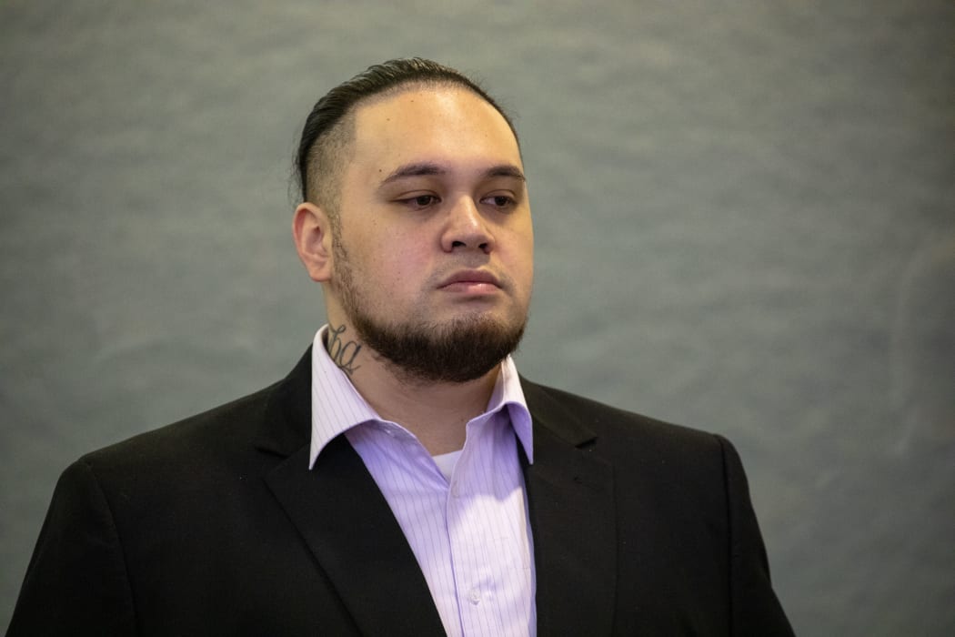 Eli Epiha on trial at the Auckland High Court.