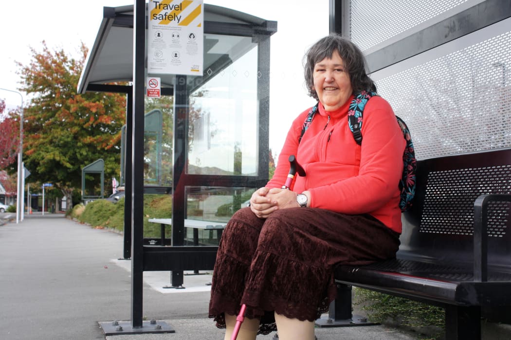 Retiree Karen Deakin says she uses the south-west bus to visit Blenheim