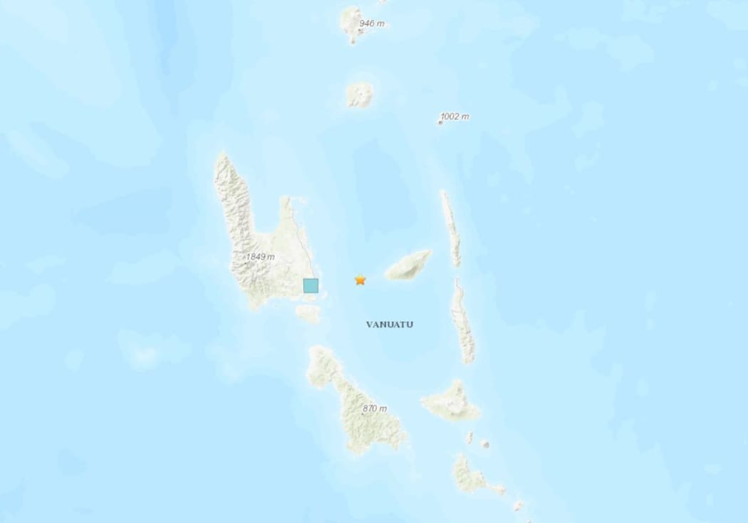 Vanuatu quake centred 35 kilometres from Luganville.