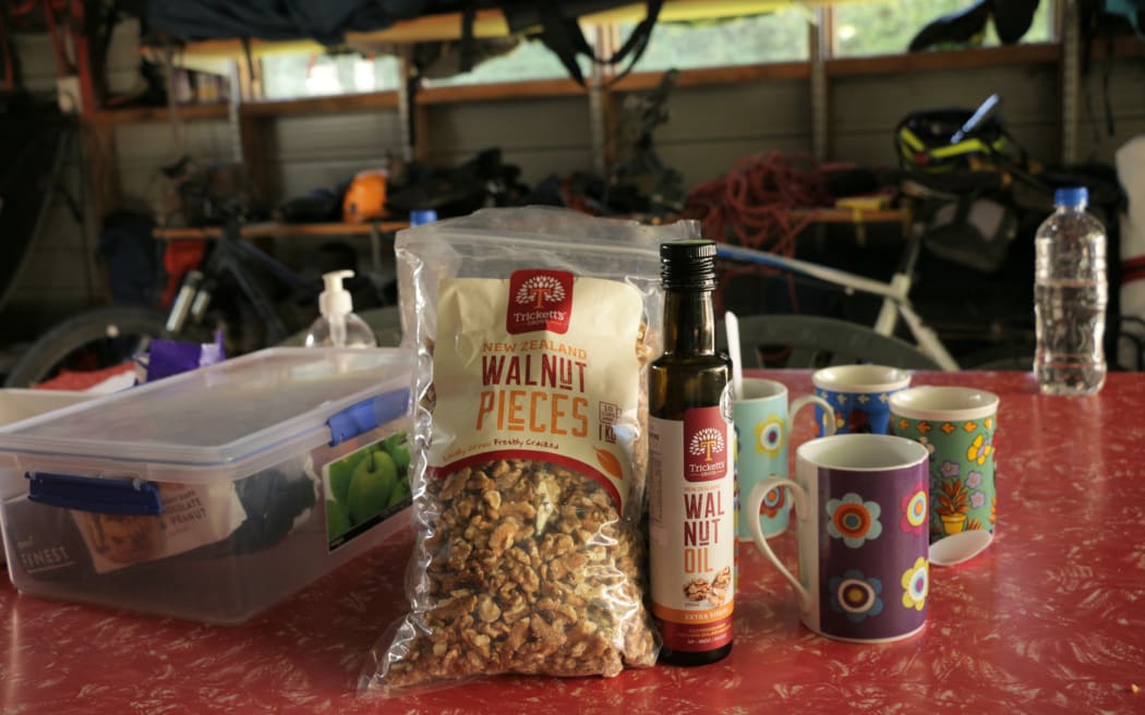 Walnut harvesting at Lightfoot Walnuts