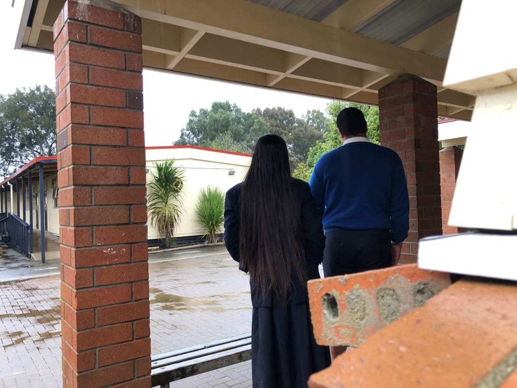 Scolastica Samoa Faaluaseu Filipo and Siosiua Latahe'ea Tonga'uhila.