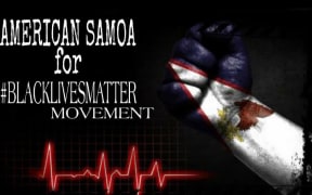 Black Lives Matter, American Samoa banner.