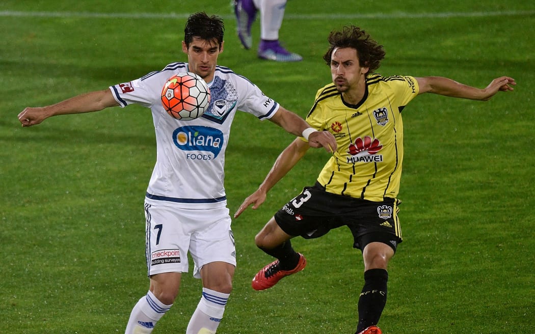 Former Phoenix mid-fielder Albert Riera (right) has been lured out of retirement.