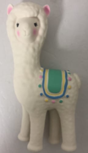 Anko Teething Llama from Kmart - choking hazard so subject to product recall