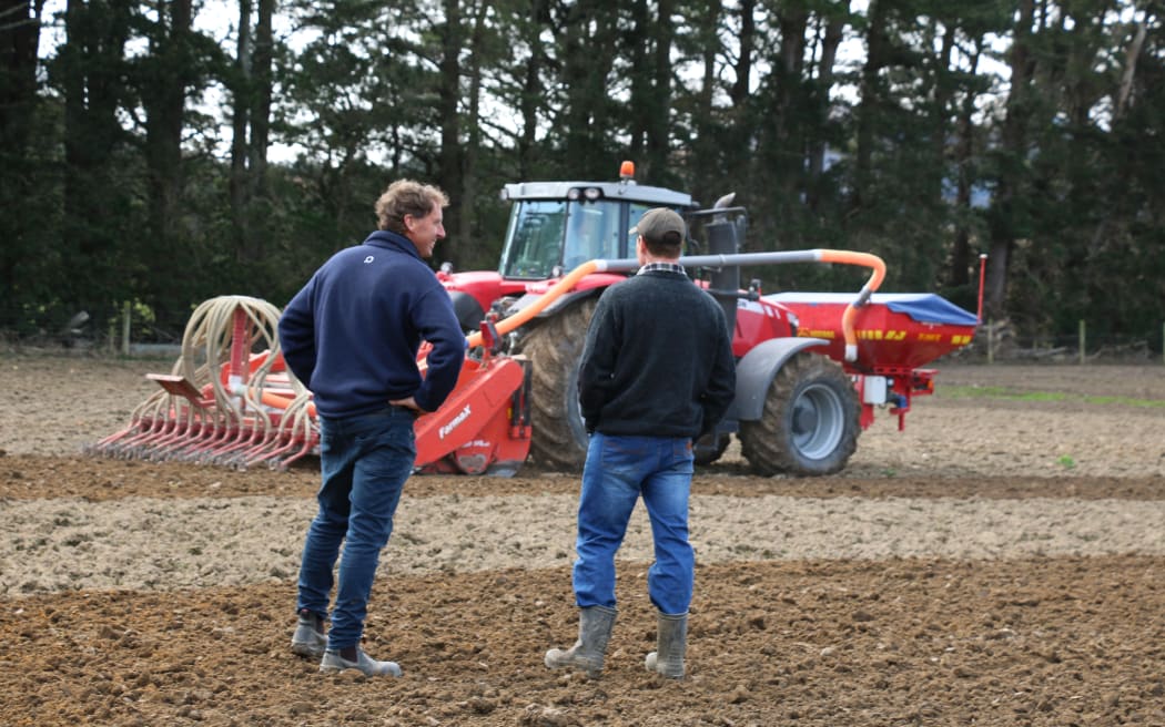 Plant & Food Research catch crop trials at Woodstock Farm