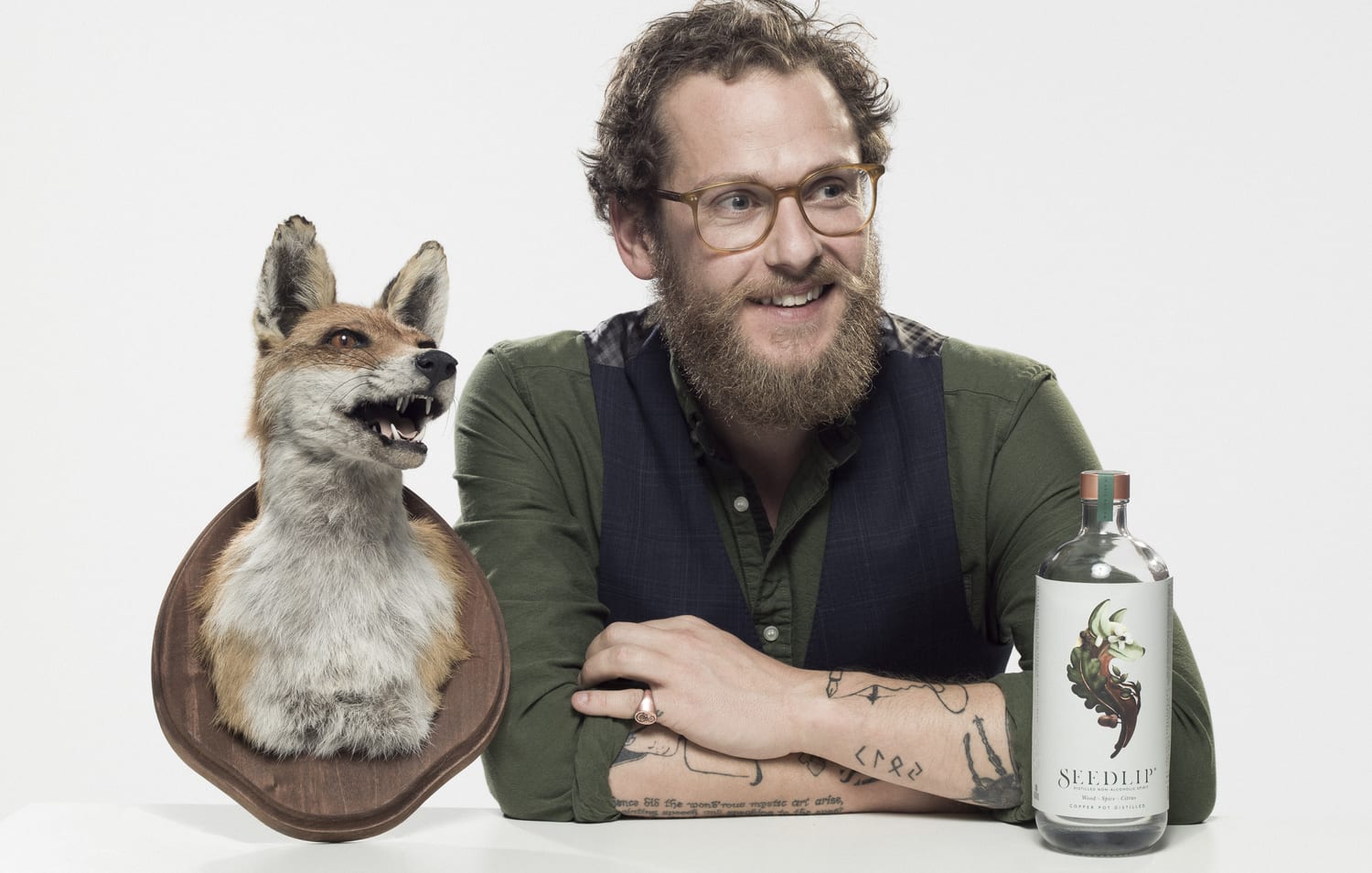 Ben Branson, founder of Seedlip, the world's first distilled non-alcoholic spirit