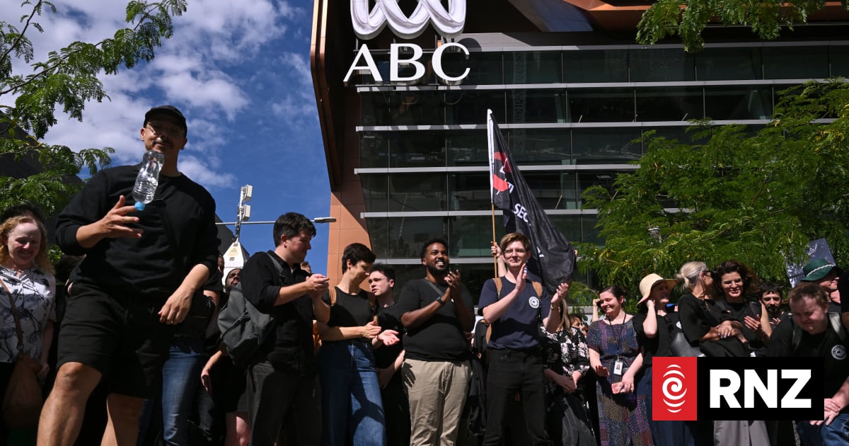 Australia public broadcaster staff strike over pay for first time in 20 ...