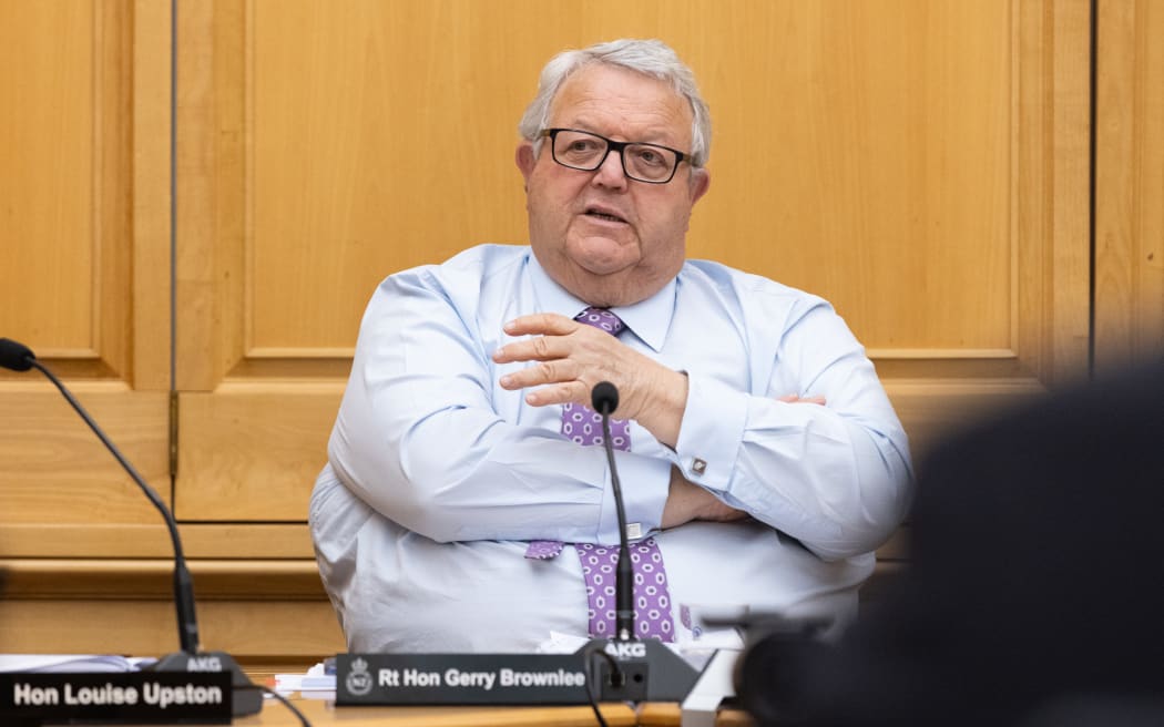 National Party MP and Speaker, Gerry Brownlee chairing Parliament's triennial Standing Orders Review.