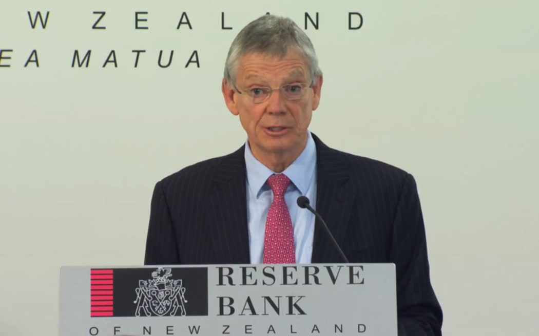 Graeme Wheeler, Governor of the Reserve Bank of New Zealand. 9 June 2016.