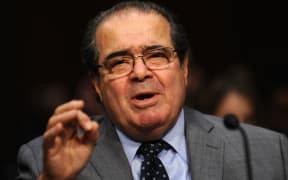Justice Scalia testifies before the Senate Judiciary Committee in October 2011.