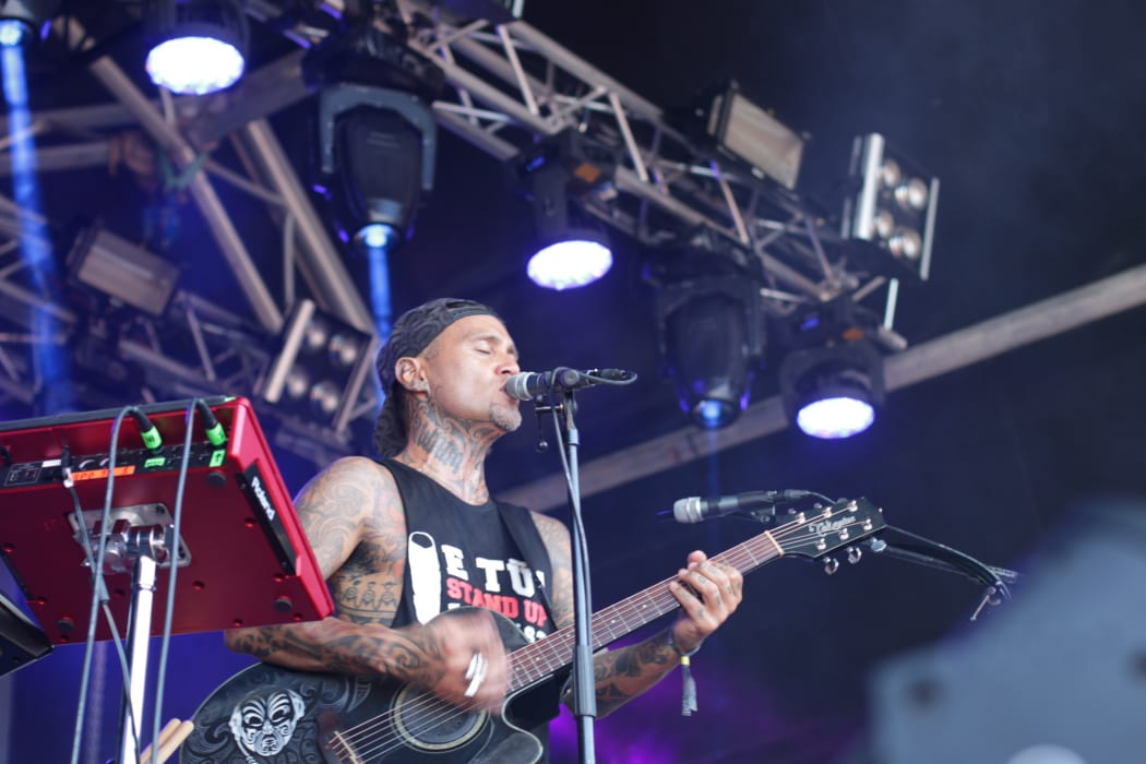 Tiki Taane at Homegrown