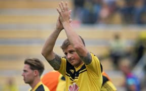 Ben Sigmund salutes the crowd