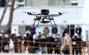 These drones, developed by a venture company set up by Chiba University, will be mass-produced about 4000 per year in two years in Minami-Soma, Fukushima Prefecture.