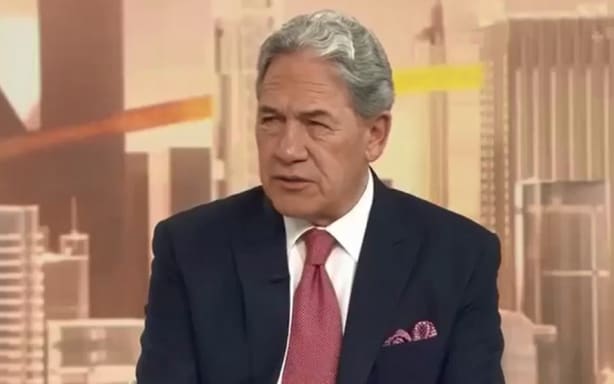 Stills from a deepfake AI video showing Deputy Prime Minister Winston Peters purportedly encouraging Kiwis to invest in cryptocurrency. The video was the subject of a public scam warning in August by the Financial Markets Authority. Lane Nichols DEPUTY HEAD OF NEWS / SENIOR JOURNALIST NOTE: NOT FOR GENERAL USE - AI DEEPFAKE VIDEO GRABS ALERT
