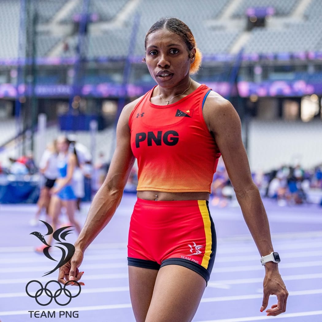 Team PNG’s Leonie Beu will be in the 100 metres sprint. Photo: Team PNG