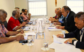 PIF troika plus leaders on Monday, 28 October, hold talanoa session with New Caledonia President Louis Mapou.