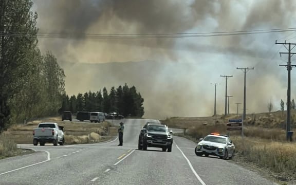 The fire is in the Springvale area, near Clyde.