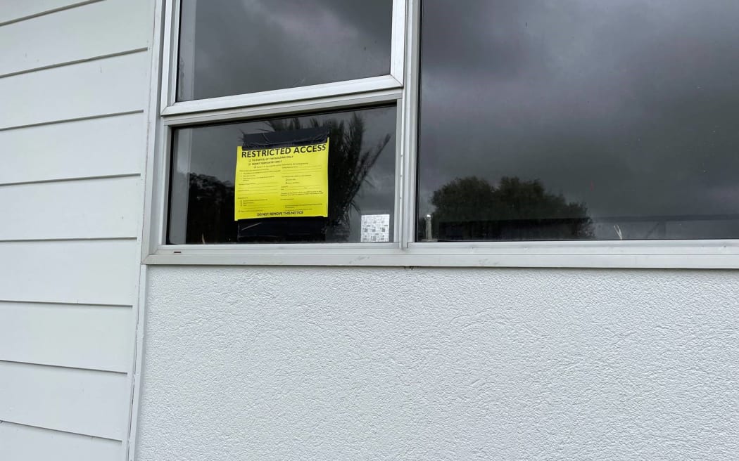 The family's house has been flooded and yellow-stickered twice in two years.