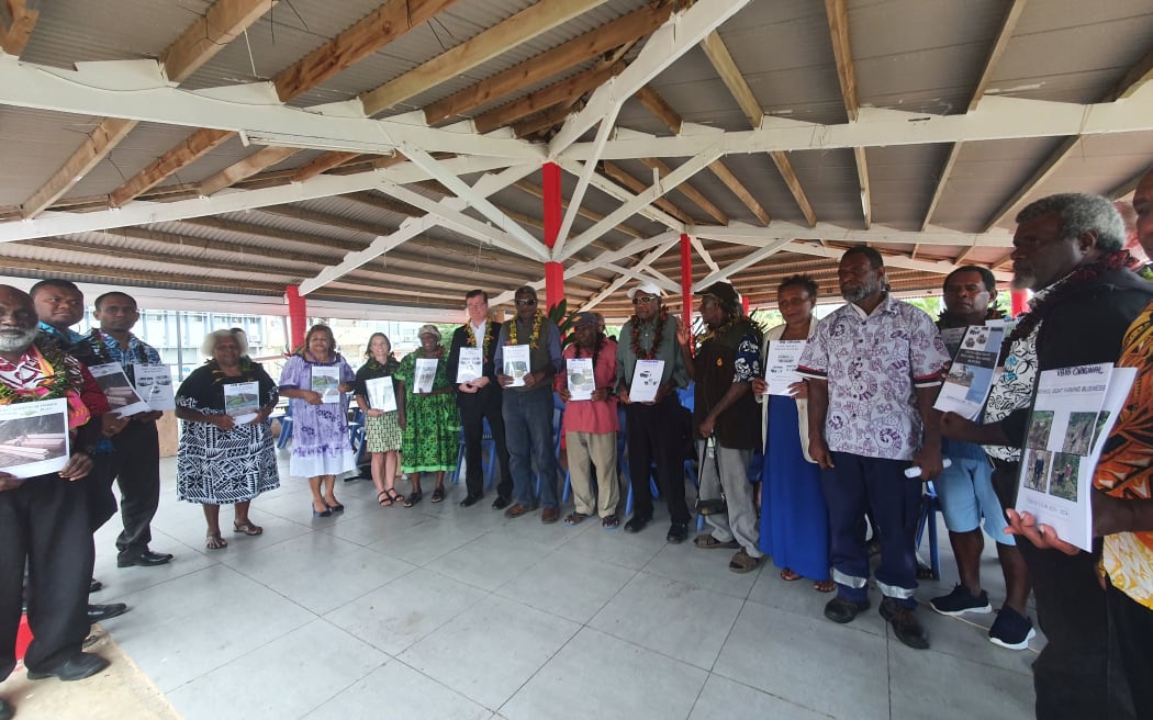 Members of the Vanuatu Grassroots Association