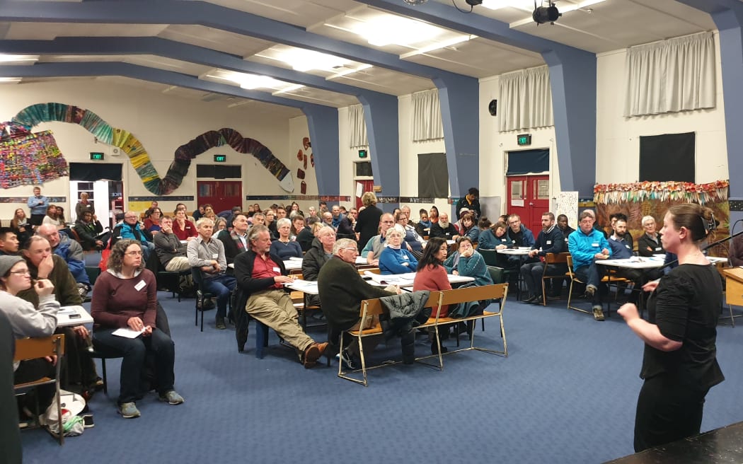 South Dunedin residents met with scientists, engineers and policy makers to discuss water issues hitting their low-lying suburb.