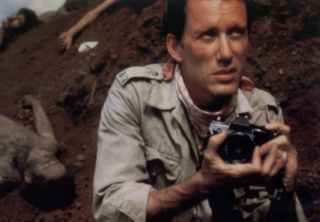 James Woods as photojournalist Richard Boyle in Oliver Stone's 1986 film Salvador