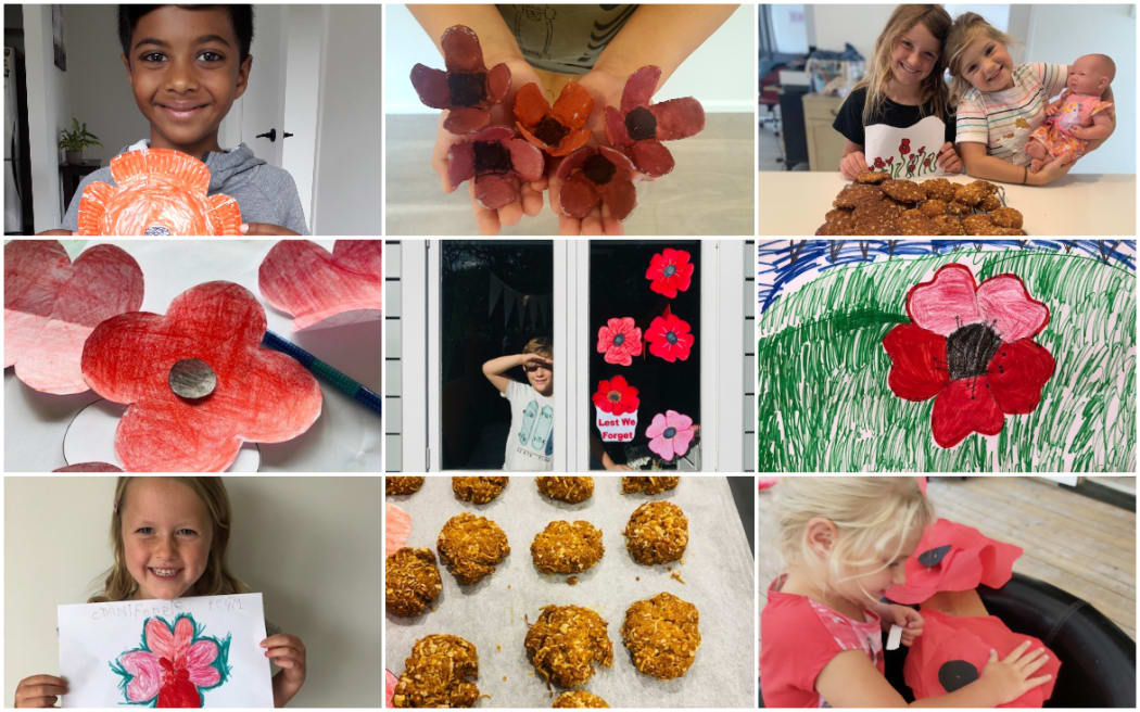 Anzac Day activities to do with kids at home | RNZ News