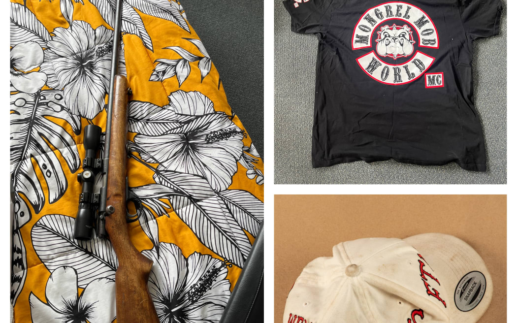 Items seized by police, Hamilton 23 November.