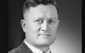 James Clendon Henare. S P Andrew Ltd :Portrait negatives. Ref: 1/4-020163-F. Alexander Turnbull Library, Wellington, New Zealand. http://natlib.govt.nz/records/22328045