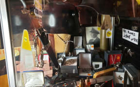 Nazi memorabilia at Just Plane Interesting Antiques and Collectables in west Auckland