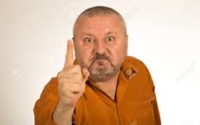 angry white man