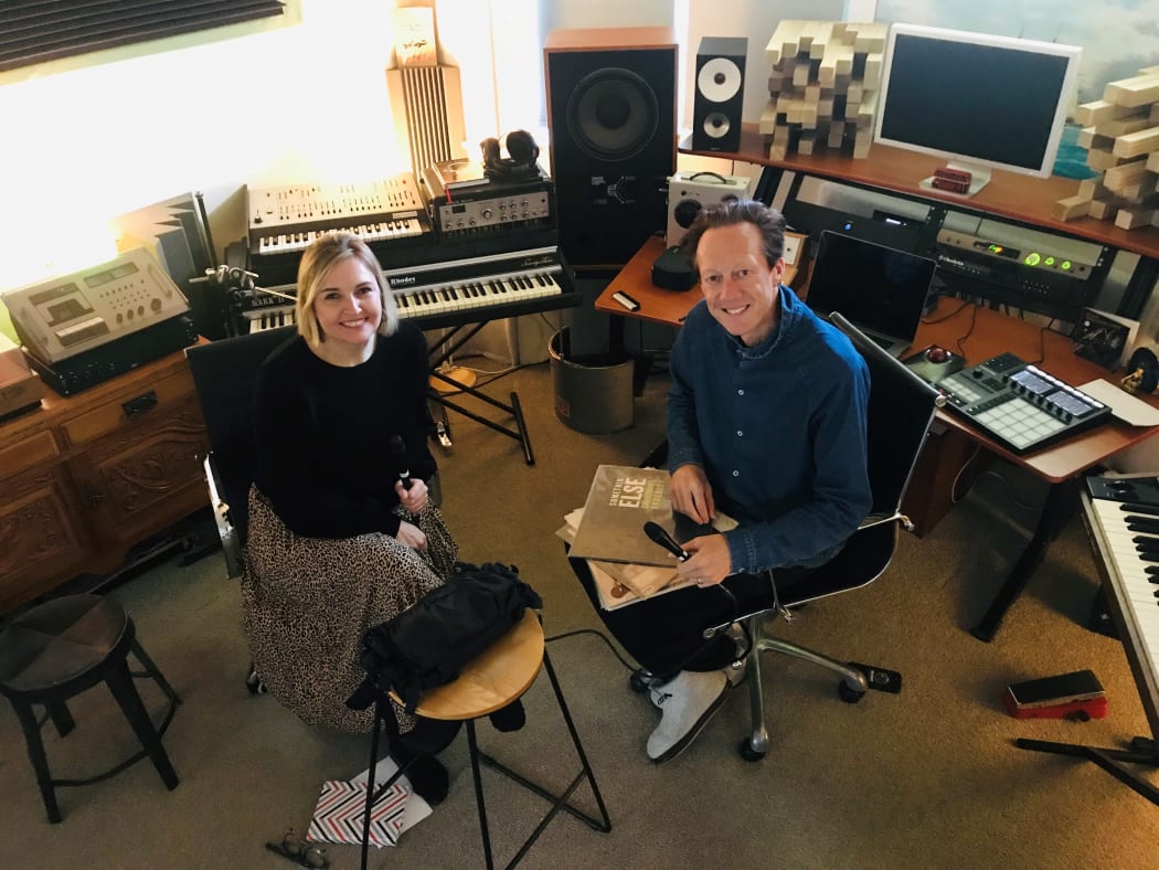 Nathan Haines with Charlotte Ryan