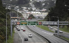 20072016 Photo: Rebekah Parsons-King. Smart Motorway in Wellington.