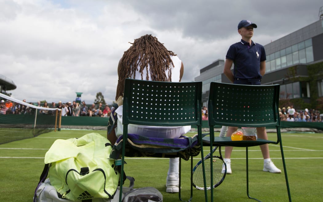 Ball boy at Wimbledon.