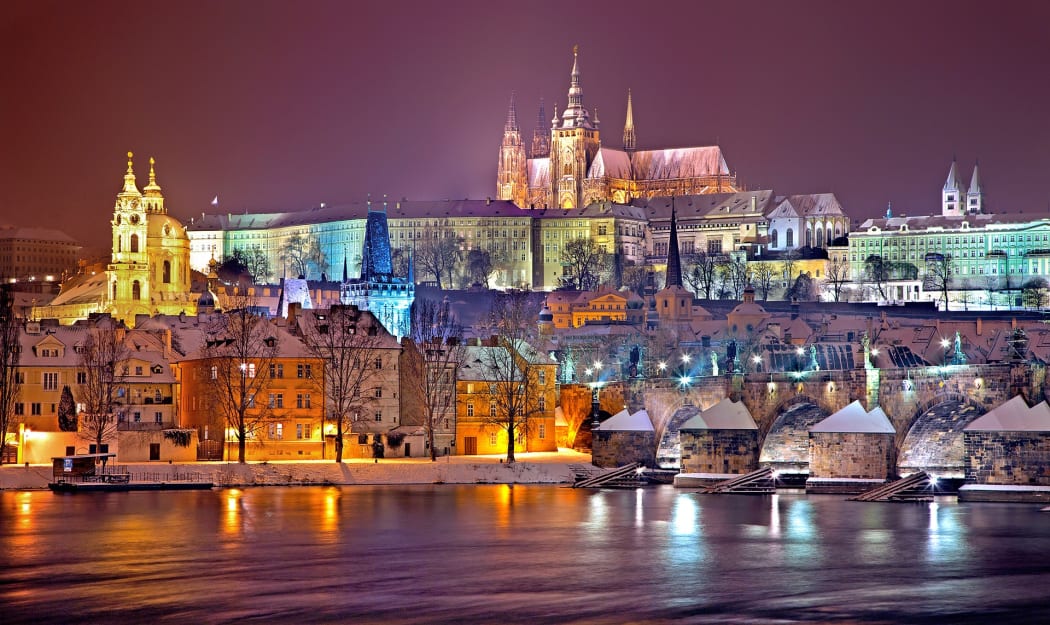 Prague in winter