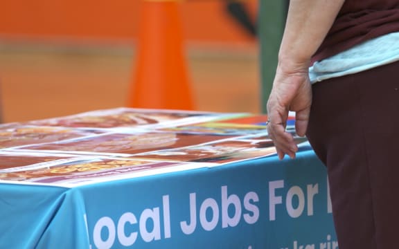 Stills from Wiri Women's Prison during a job expo.