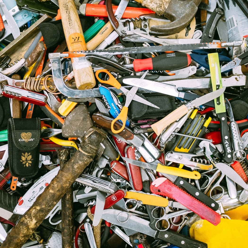 pile of tools