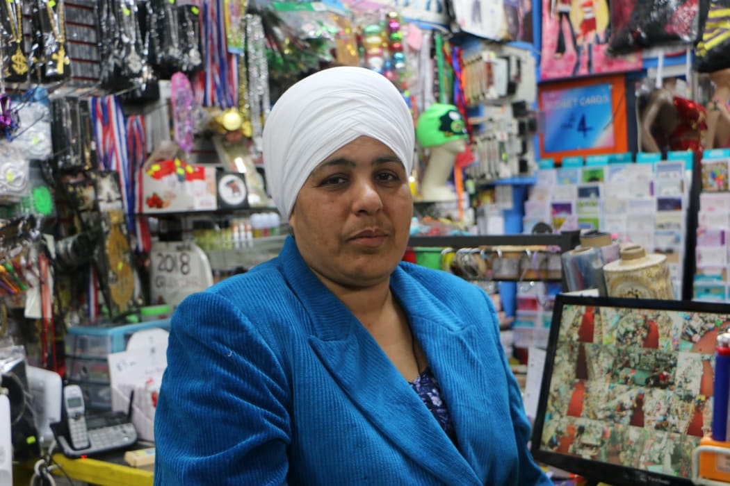 Raghbir Kaur owns the $2 Shop.
